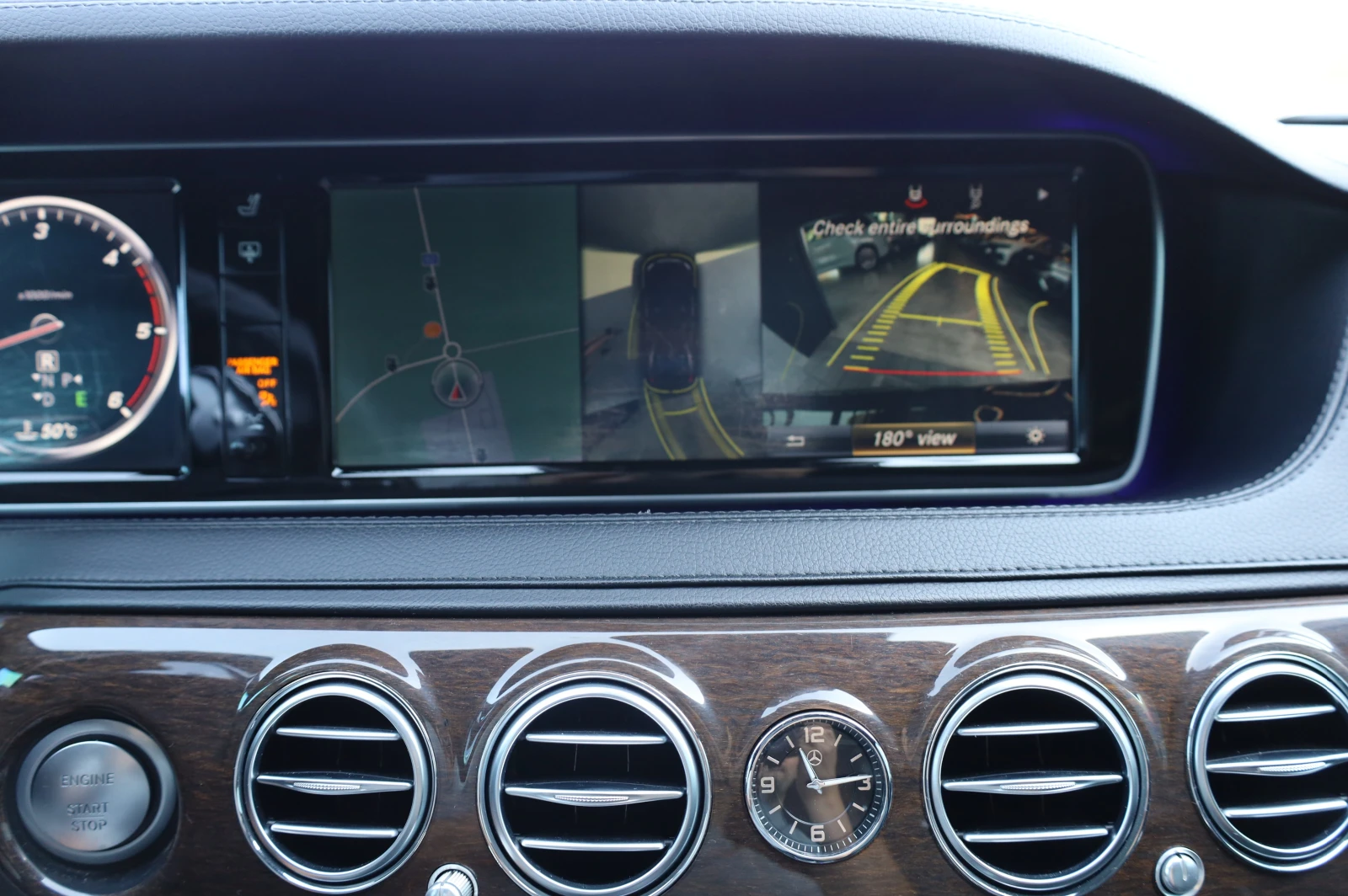 Mercedes-Benz S 350 4 MATIC* AMG* 3 TV* EXCLUSIVE* LONG* , снимка 9 - Автомобили и джипове - 55689149