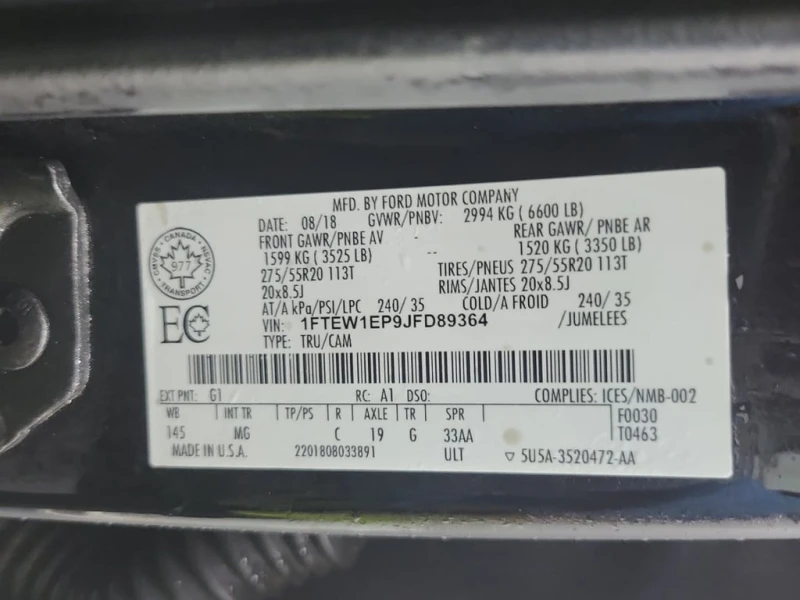 Ford F150 * XLT CREW CAB SHORT BED * CARFAX * ЦЕНА ДО БГ, снимка 14 - Автомобили и джипове - 53332175