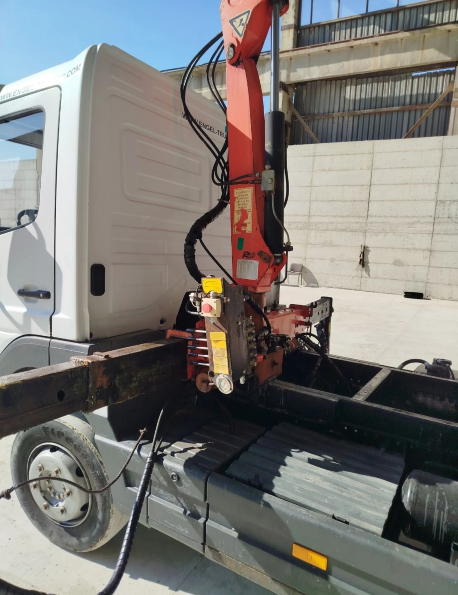 Mercedes-Benz Atego Кран Palfinger PK 3800 A, снимка 3 - Камиони - 54559003