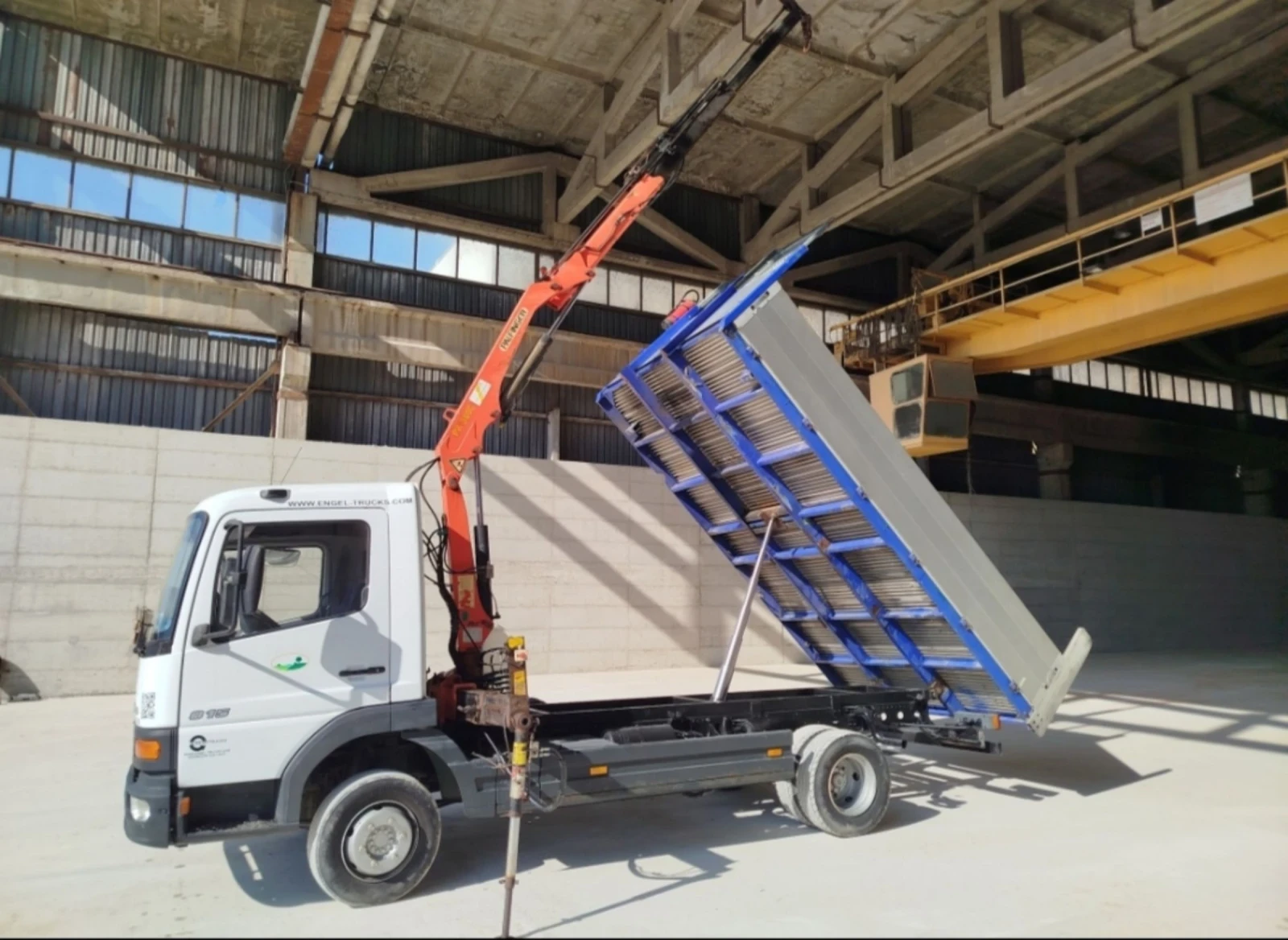 Mercedes-Benz Atego Кран Palfinger PK 3800 A, снимка 2 - Камиони - 54559003