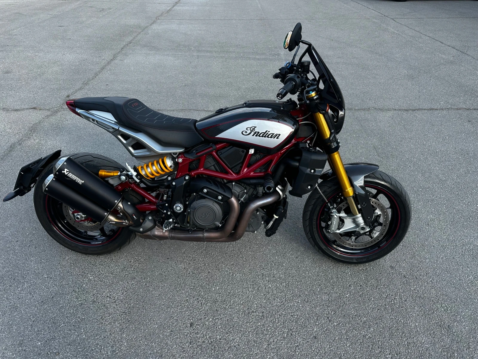 Indian FTR 1200 CARBON R, снимка 4 - Мотоциклети и мототехника - 53782236