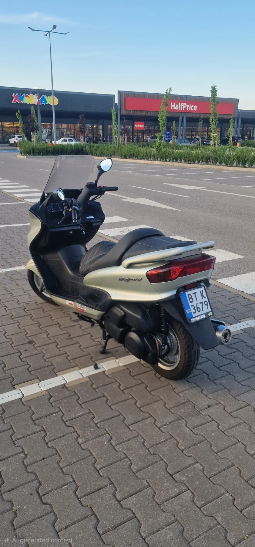 Yamaha Majesty, снимка 6 - Мотоциклети и мототехника - 55116186