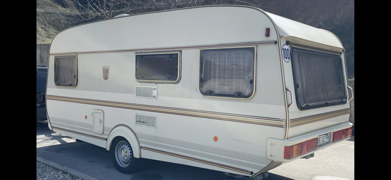 Каравана Tabbert Tabbert Comtesse TD 490 1300 кг.за 4 Човека, снимка 3 - Каравани и кемпери - 53841540