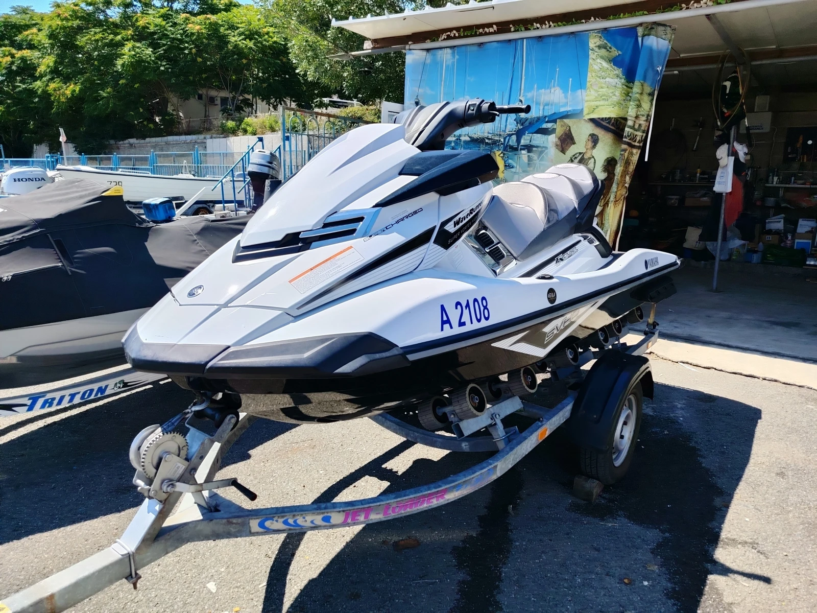 Джет Yamaha WaveRunner FX Cruiser, снимка 2 - Воден транспорт - 55279510