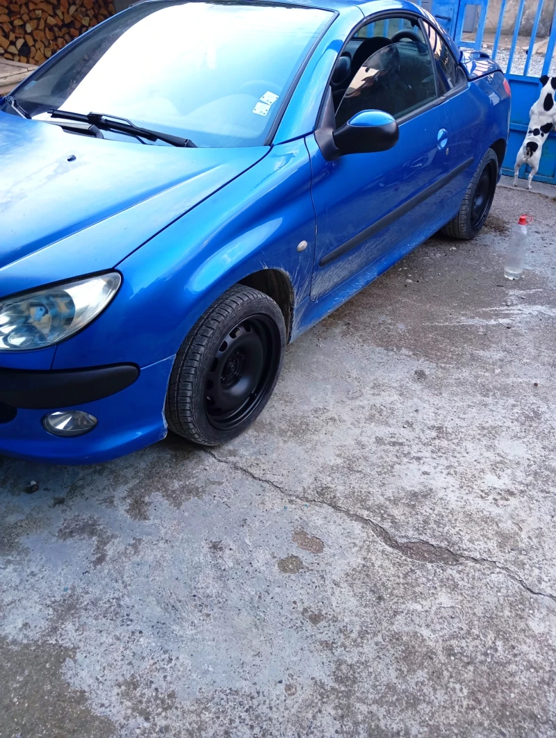 Peugeot 206 Cc Газ/Бензин, снимка 3 - Автомобили и джипове - 47892825