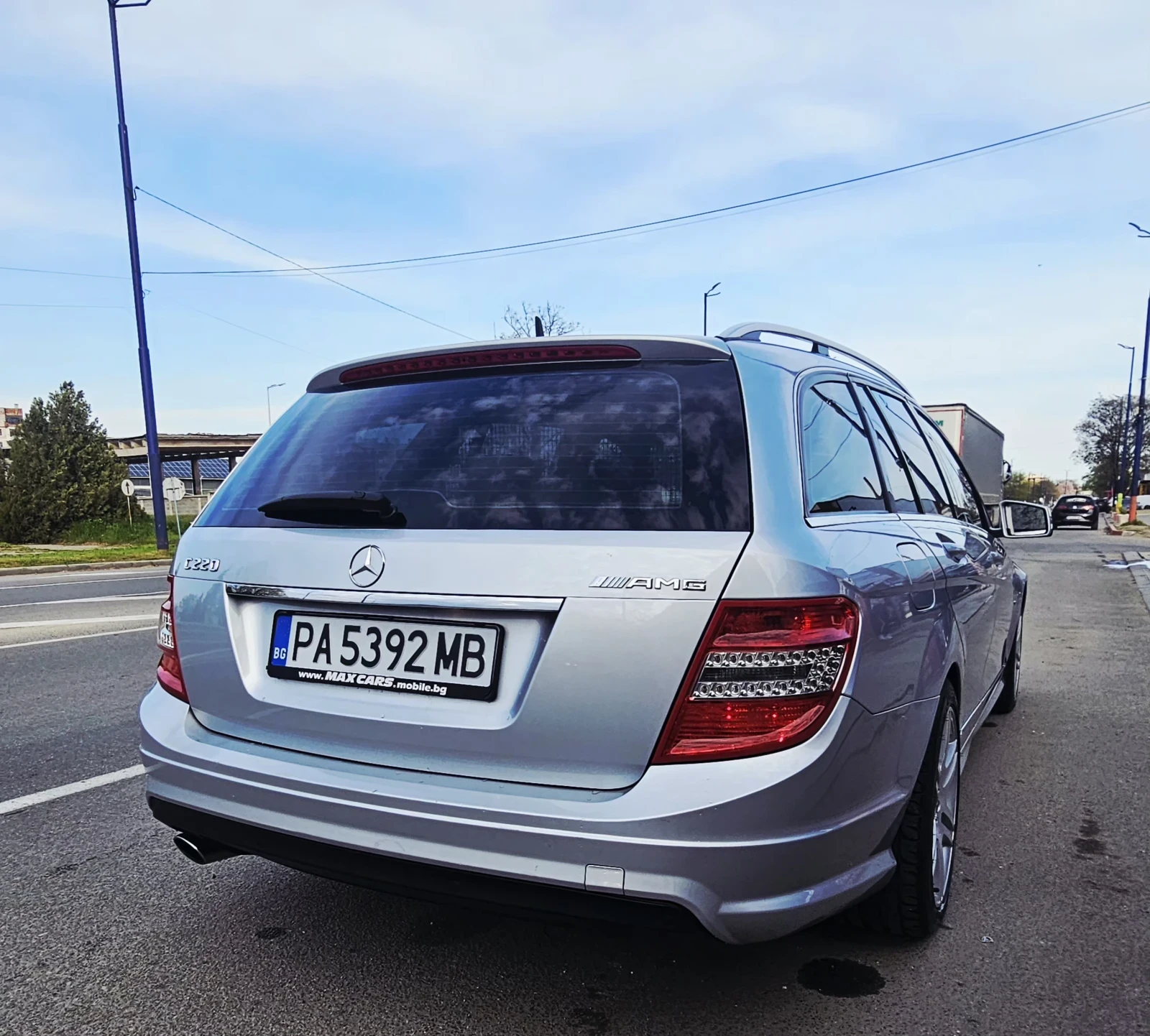 Mercedes-Benz C 220 2.2 AMG optic/OM646, снимка 7 - Автомобили и джипове - 54263205