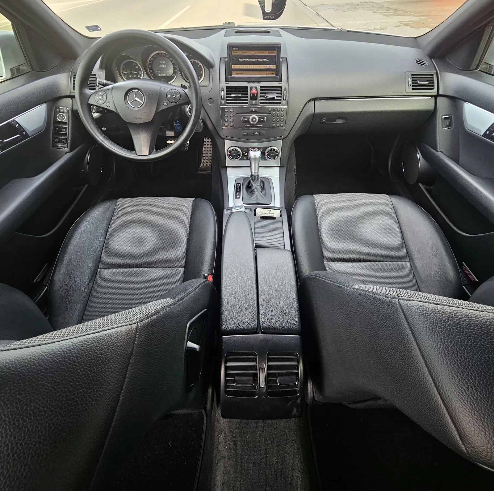 Mercedes-Benz C 220 2.2 AMG optic/OM646, снимка 10 - Автомобили и джипове - 54263205