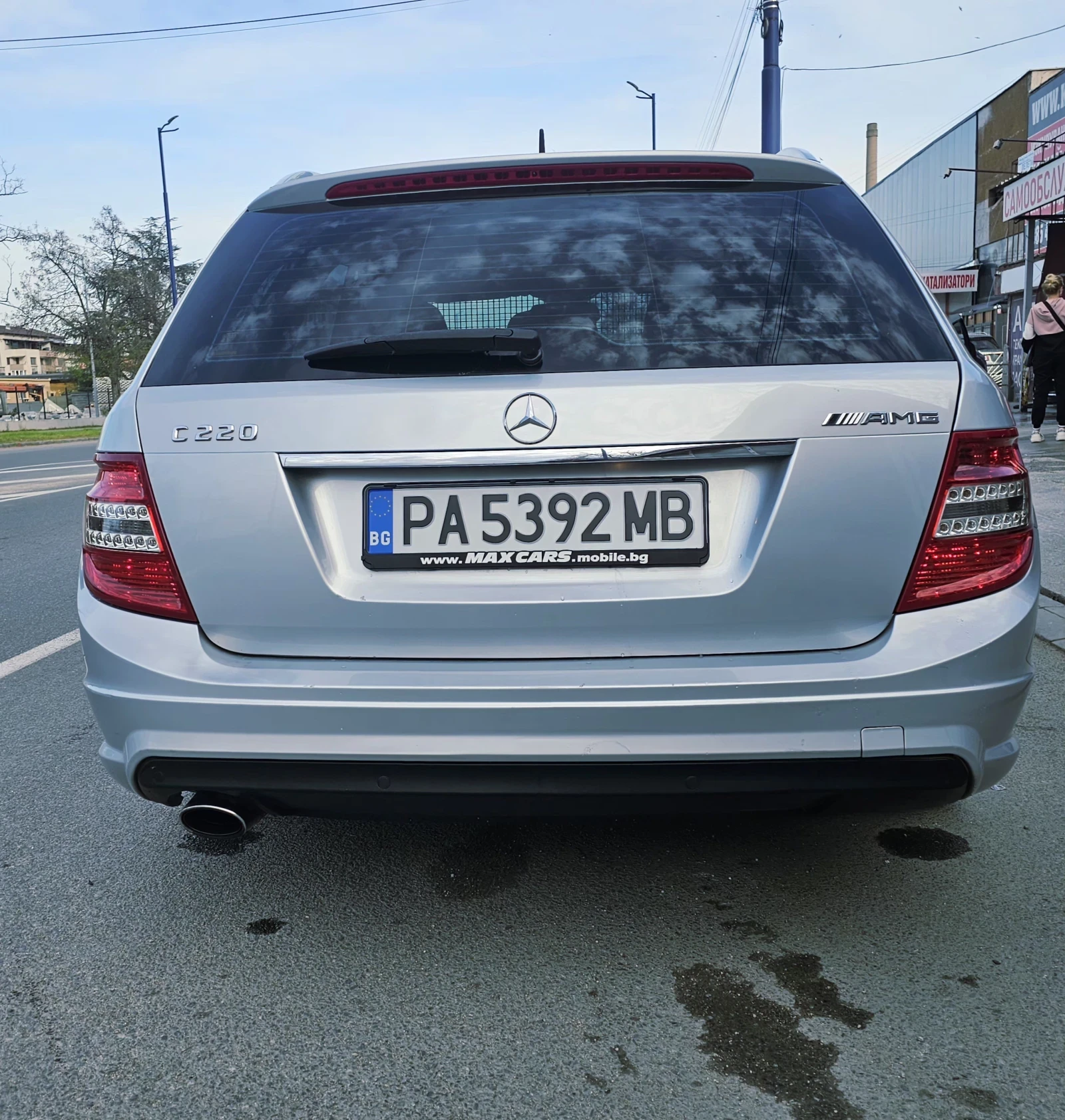 Mercedes-Benz C 220 2.2 AMG optic/OM646, снимка 9 - Автомобили и джипове - 54263205