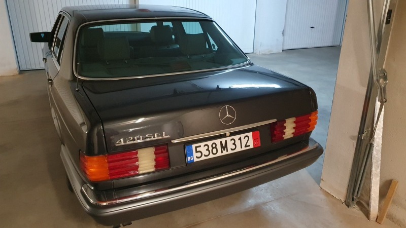 Mercedes-Benz 126 420 SEL, снимка 4 - Автомобили и джипове - 45626966