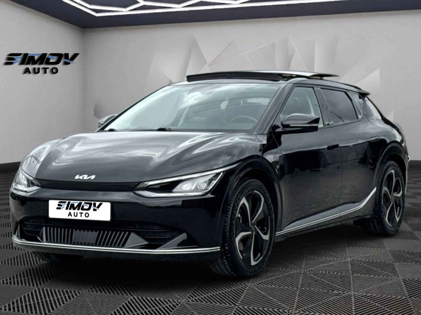 Kia EV6 77.4KWH RWD ПАНОРАМА ДИСТРОНИК MERIDIAN ОБДУХВАНЕ, снимка 3 - Автомобили и джипове - 54650655