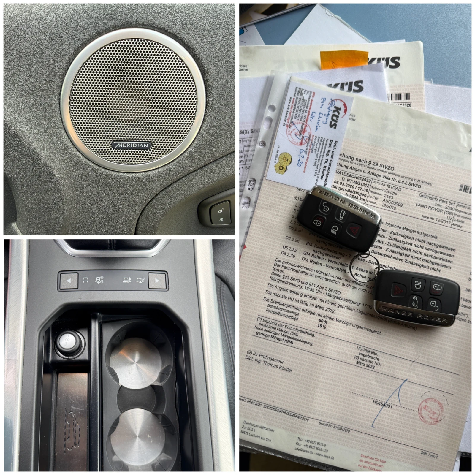 Land Rover Range Rover Evoque 2.2 SD4 Coupe /Dynamic Plus /4x4/ 20 , снимка 17 - Автомобили и джипове - 54059783