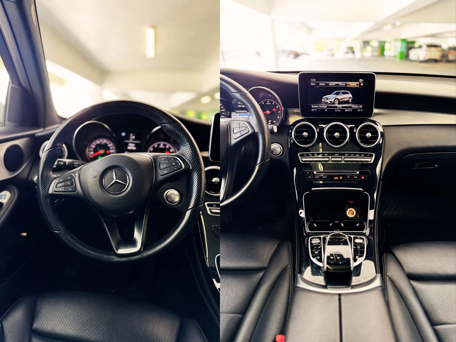 Mercedes-Benz GLC 300 4MATIC* CARFAX* АВТО КРЕДИТ* , снимка 12 - Автомобили и джипове - 54978019