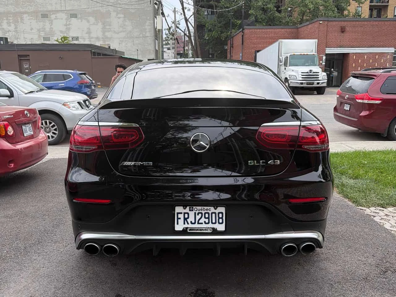 Mercedes-Benz GLC 43 AMG COUPE /BURMESTER/ПАНОРАМА/360/ПОДГРЕВИ, снимка 5 - Автомобили и джипове - 55106028