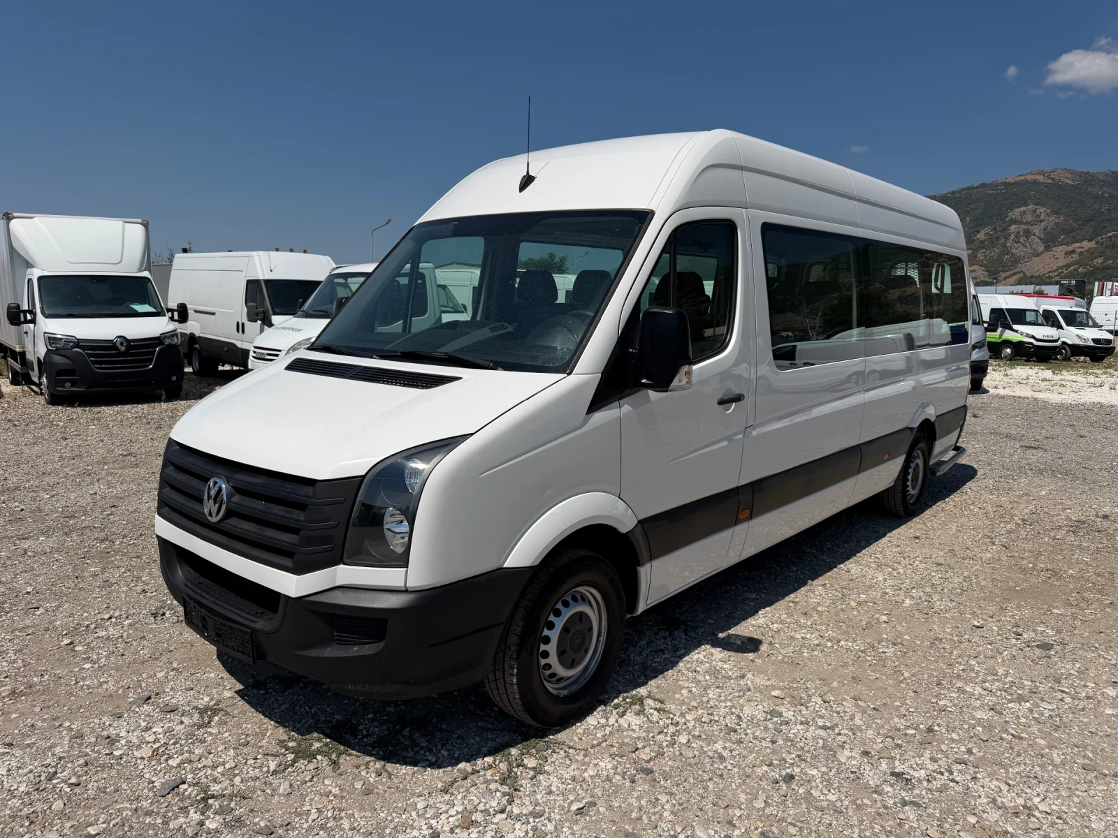 VW Crafter MAKCИ!9МЕСТА!СТРАНИЧНА ВРАТА!РАМПА!