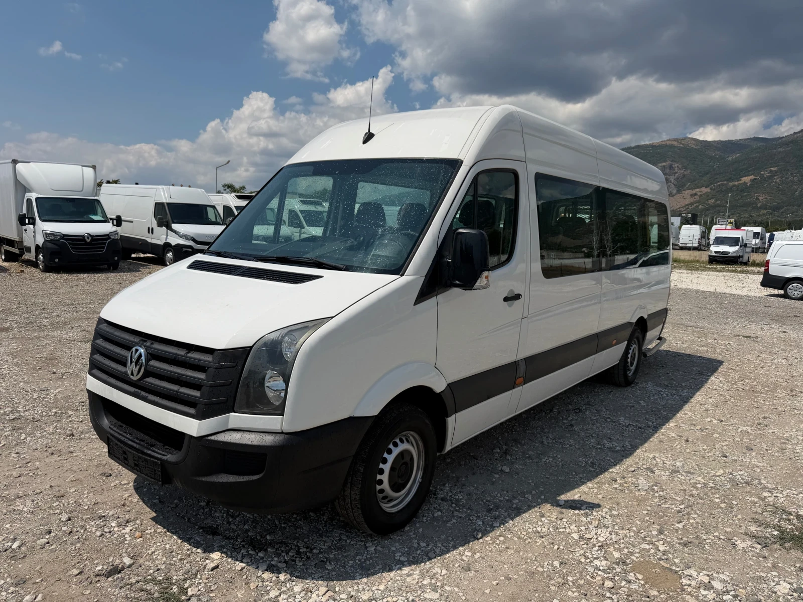 VW Crafter MAKCИ!9МЕСТА!СТРАНИЧНА ВРАТА!РАМПА!
