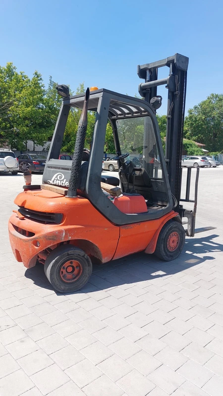 Мотокар Linde, снимка 2 - Индустриална техника - 54970692