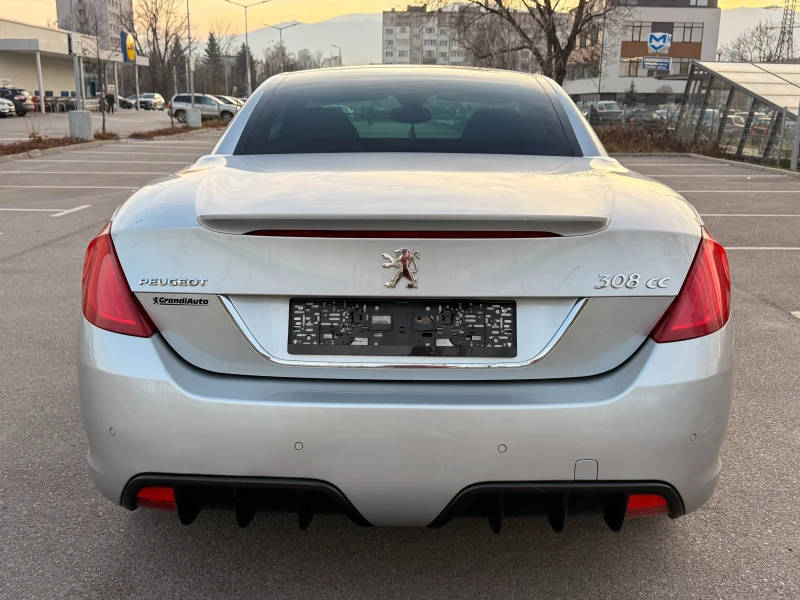 Peugeot 308 CC 2.0 HDI* ПОДГРЕВ* КОЖА* УНИКАТ* , снимка 5 - Автомобили и джипове - 52846173