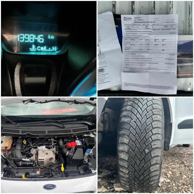 Ford Courier 1.oi 101kc EURO6, снимка 12 - Автомобили и джипове - 54091037