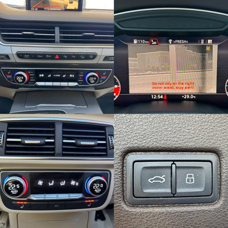 Audi SQ7 4.0TDI#MATRIX#EXCLUSIVE#ALCANTARA#FULL FULL, снимка 15 - Автомобили и джипове - 51540169