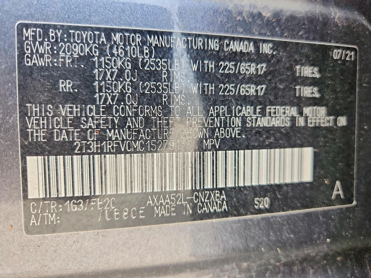Toyota Rav4 2.5l Le, снимка 12 - Автомобили и джипове - 54731468