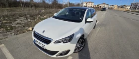 Peugeot 308 2.0 HDI Автоматик бяла перла!, снимка 6