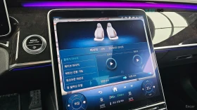 Mercedes-Benz S 500 LONG* 4MATIC* BURM* PANO* МОНИТОРИ* 360* HUD, снимка 16