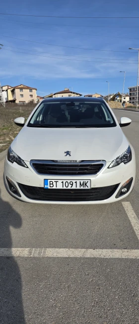 Peugeot 308 2.0 HDI Автоматик бяла перла! - 7999 € / 15644.68 лв. - 45940725 2