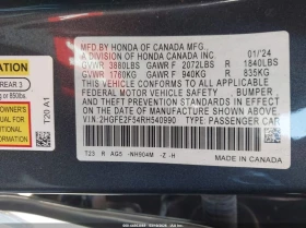 Honda Civic 2.0L I-4 DI, DOHC, VVT, 158HP Front Wheel Drive - 14200 € / 27772.79 лв. - 14437752 9