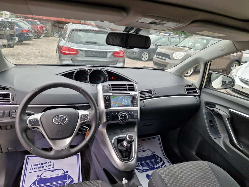 Toyota Verso 1.6D4d/7места, снимка 10 - Автомобили и джипове - 51137602