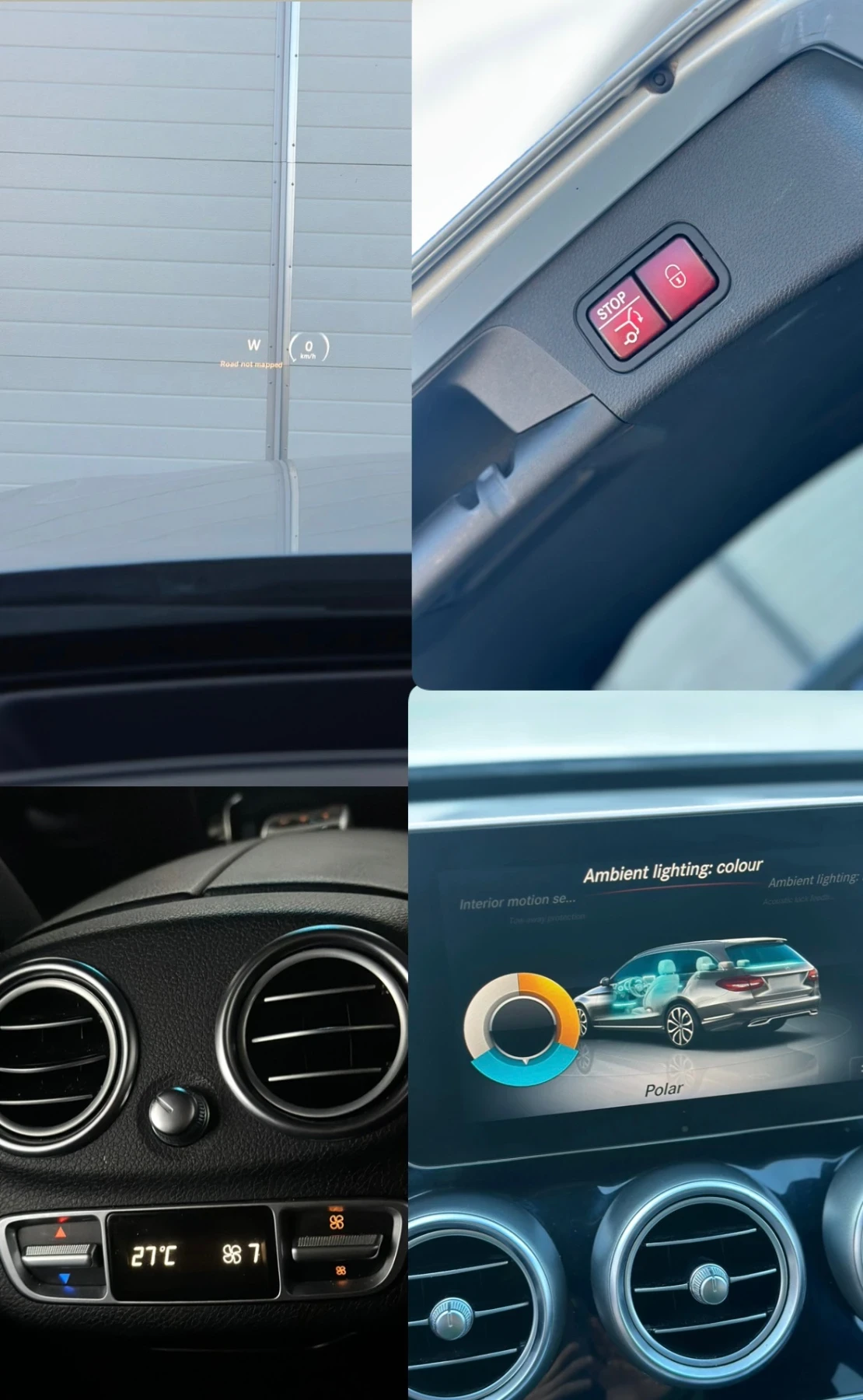 Mercedes-Benz C 220 комби, 2.2 дизел, автоматична скоростна кутия 7G-T, снимка 13 - Автомобили и джипове - 54457710
