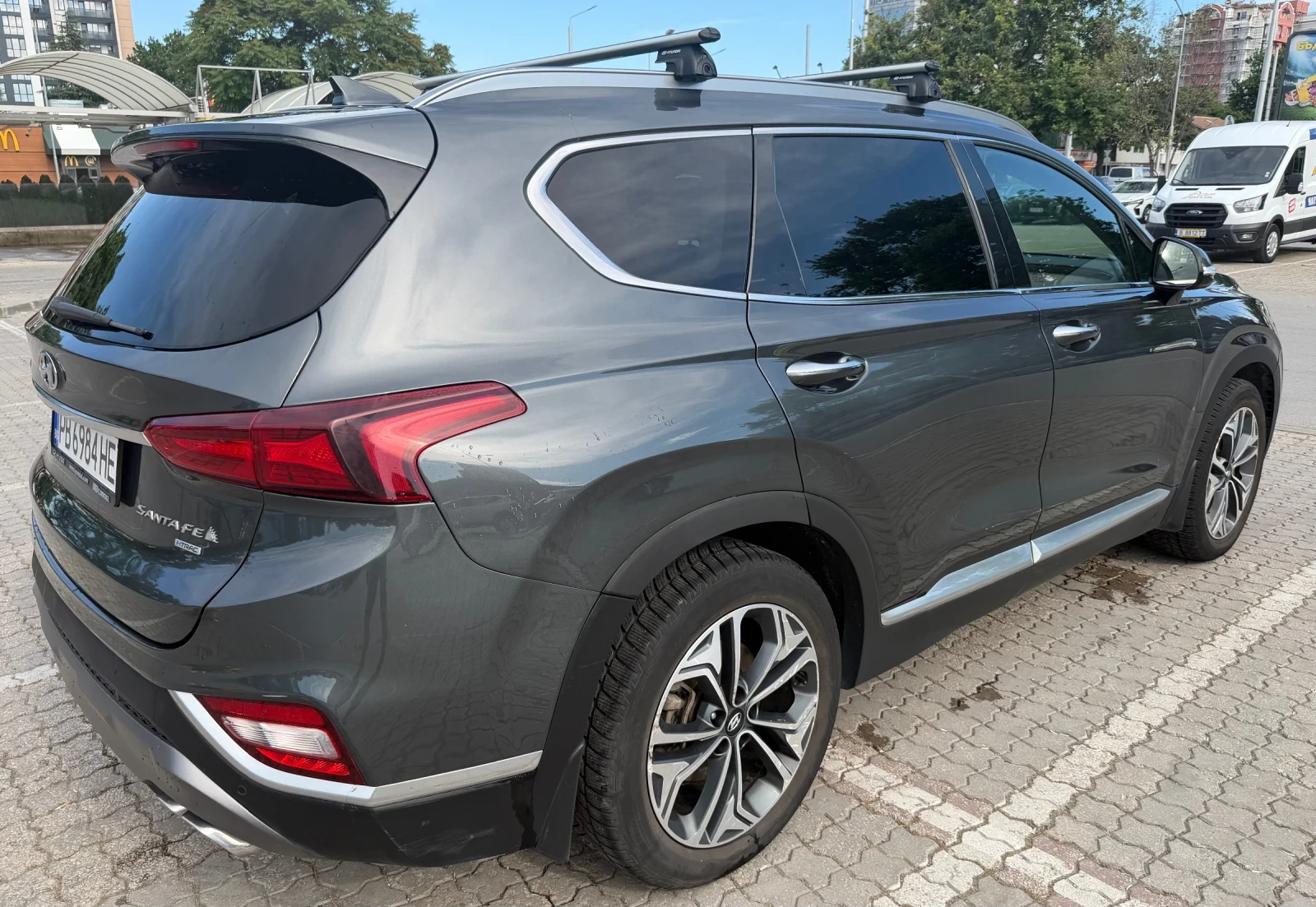 Hyundai Santa fe H-TRAC 4x4 diesel , снимка 6 - Автомобили и джипове - 54946397