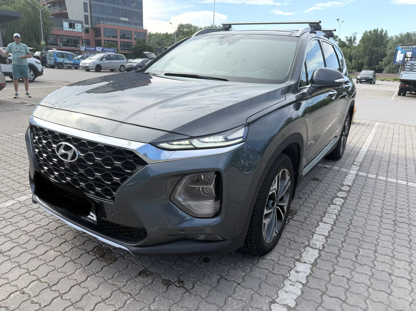 Hyundai Santa fe H-TRAC 4x4 diesel , снимка 8 - Автомобили и джипове - 54946397