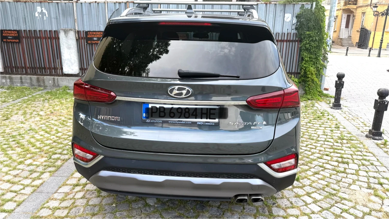 Hyundai Santa fe H-TRAC 4x4 diesel , снимка 9 - Автомобили и джипове - 54946397