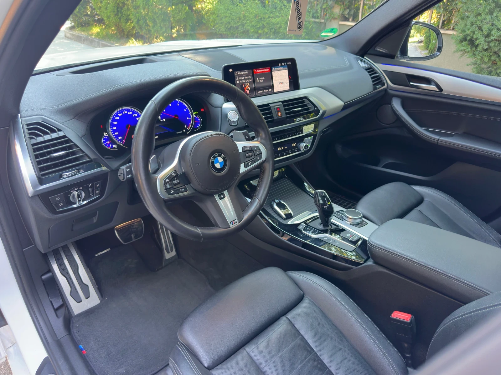 BMW X3 M40d/xDrive/PANO/360CAM/HEADUP/ОБДУХВАНЕ /ЛИЗИНГ , снимка 7 - Автомобили и джипове - 55578684