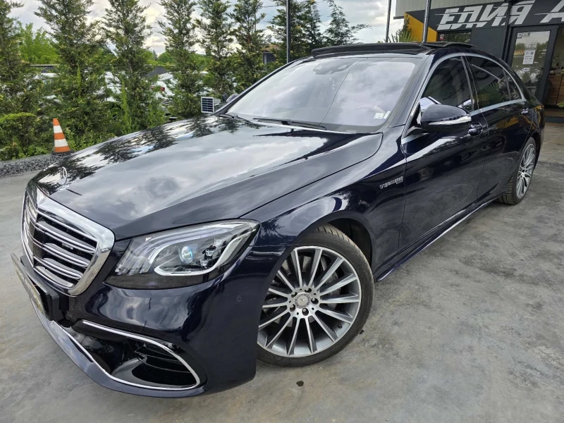 Mercedes-Benz S 550 LONG FULL AMG PACK ПАНОРАМА TOP ЛИЗИНГ 100%, снимка 4 - Автомобили и джипове - 50256090