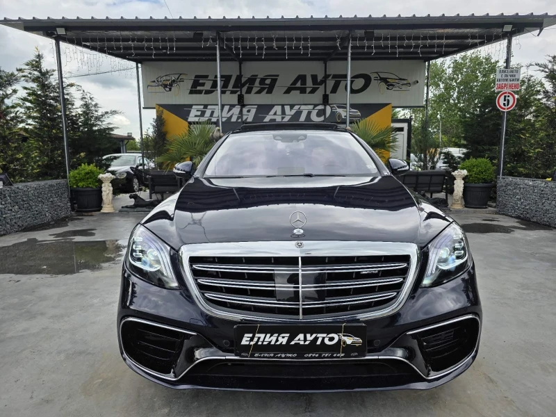 Mercedes-Benz S 550 LONG FULL AMG PACK ПАНОРАМА TOP ЛИЗИНГ 100%, снимка 3 - Автомобили и джипове - 50256090
