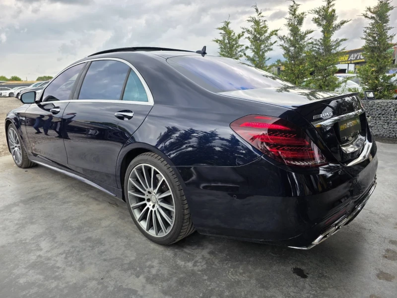 Mercedes-Benz S 550 LONG FULL AMG PACK ПАНОРАМА TOP ЛИЗИНГ 100%, снимка 6 - Автомобили и джипове - 50256090