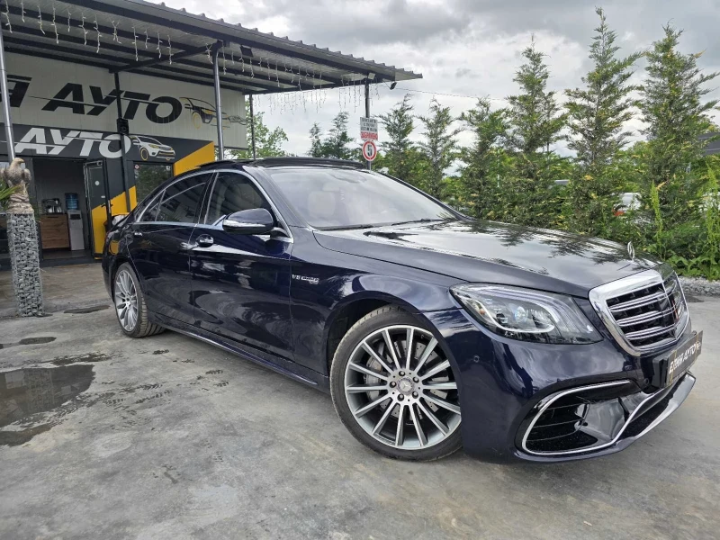 Mercedes-Benz S 550 LONG FULL AMG PACK ПАНОРАМА TOP ЛИЗИНГ 100%, снимка 2 - Автомобили и джипове - 50256090