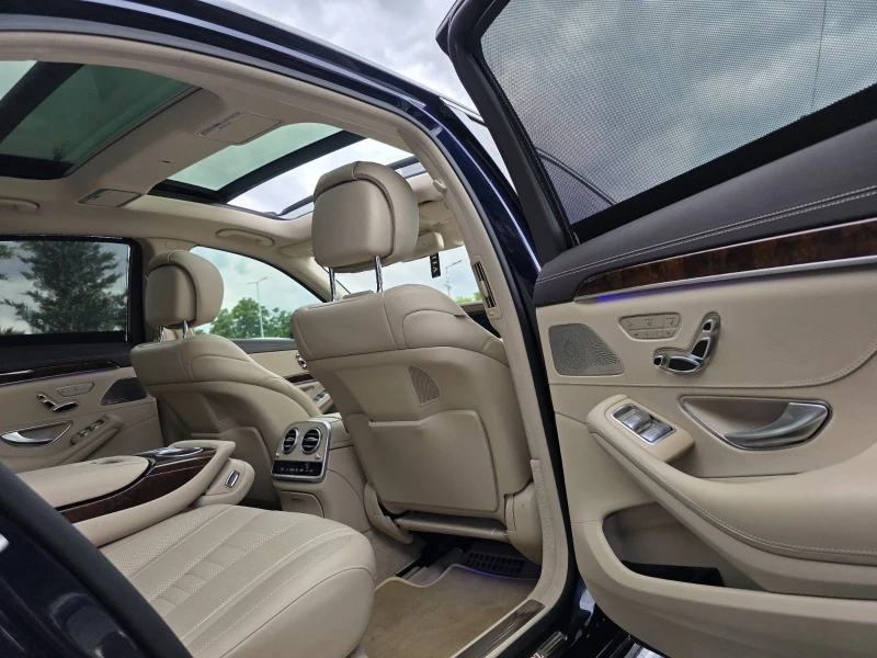 Mercedes-Benz S 550 LONG FULL AMG PACK ПАНОРАМА TOP ЛИЗИНГ 100%, снимка 16 - Автомобили и джипове - 50256090