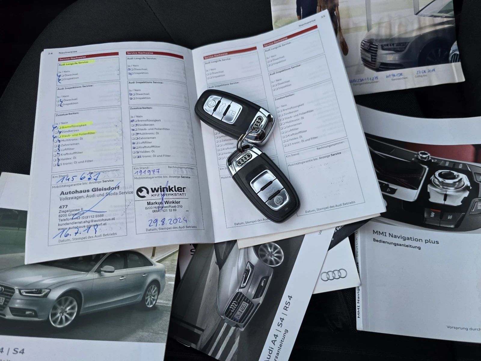 Audi A4 2.0TDI NAVI AVTOMAT  | Mobile.bg   14