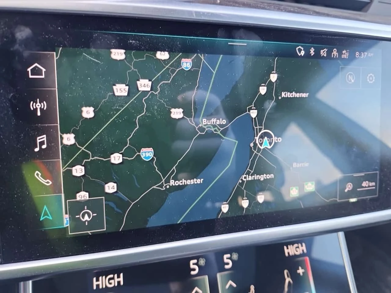 Audi A7 Technik/DIS/PANO/360/MATRIX/ОБДУХВАНЕ, снимка 9 - Автомобили и джипове - 53729240