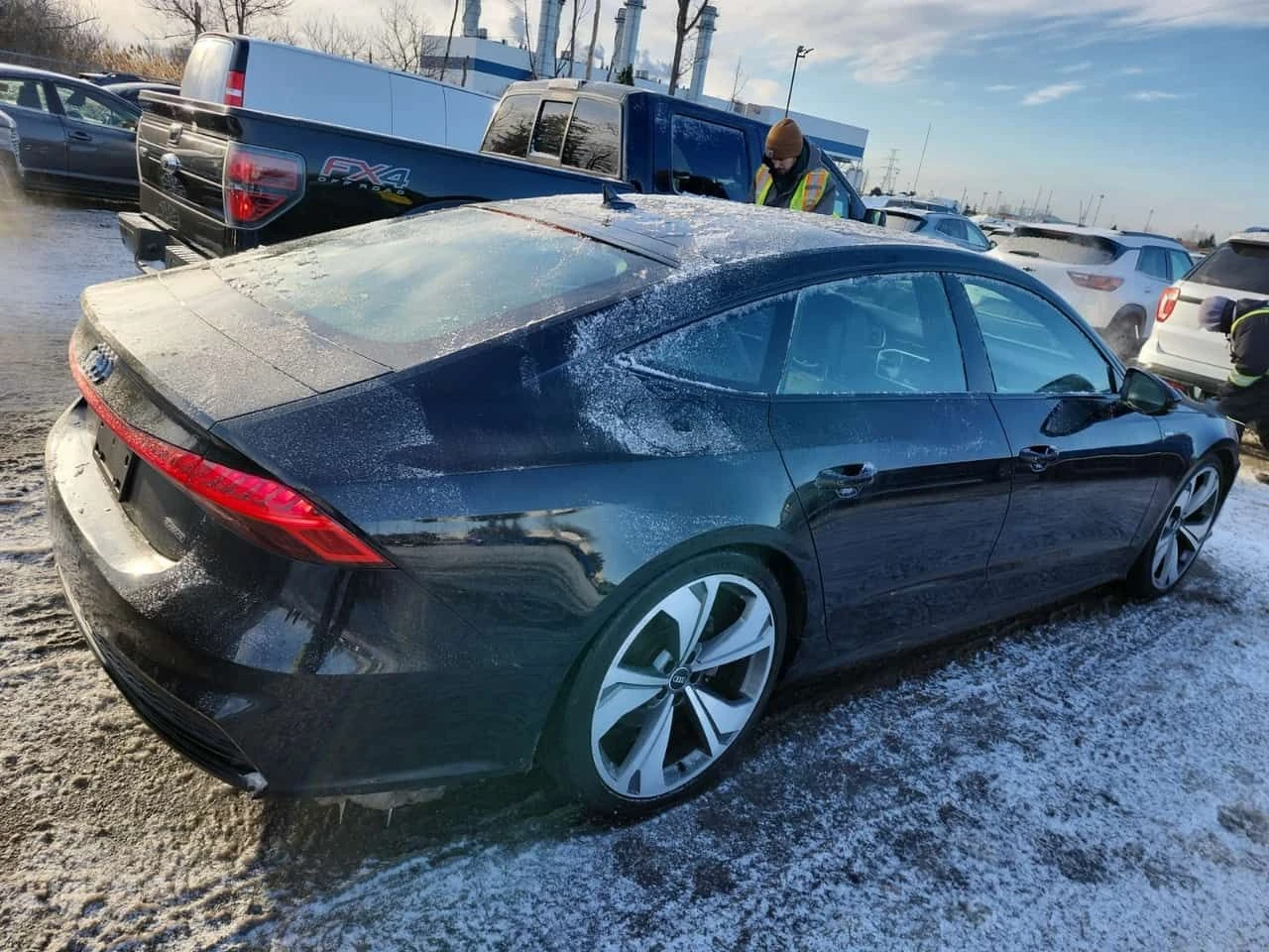 Audi A7 Technik/DIS/PANO/360/MATRIX/ОБДУХВАНЕ, снимка 3 - Автомобили и джипове - 53729240