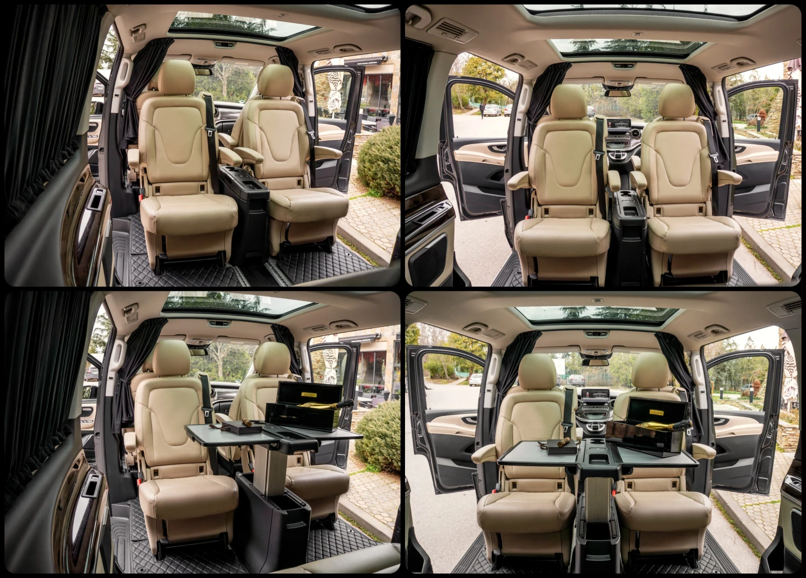 Mercedes-Benz V 300 d* 4MATIC* AMG* LONG* PANORAMA* BUSINESS CLASS* , снимка 11 - Автомобили и джипове - 53934501