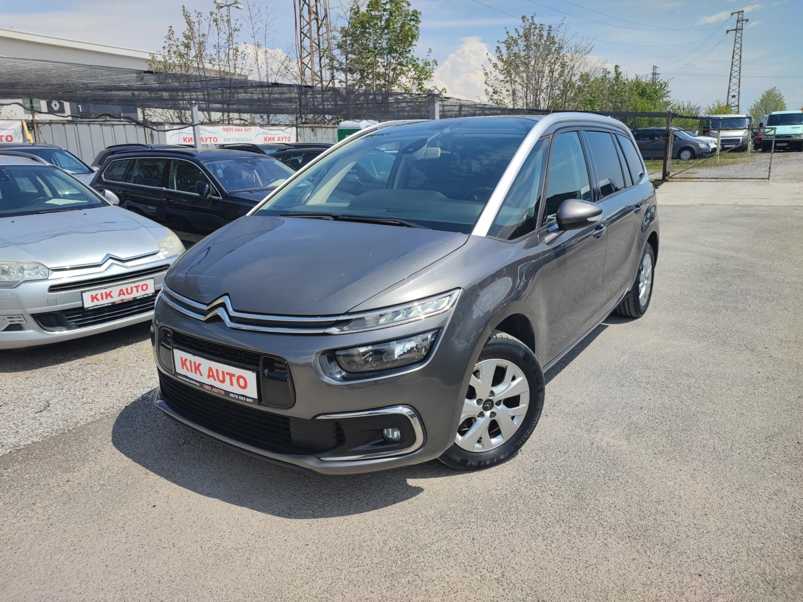 Citroen Grand C4 Picasso 1.6D-120ks-6ks-7 места- НАВИГАЦИЯ