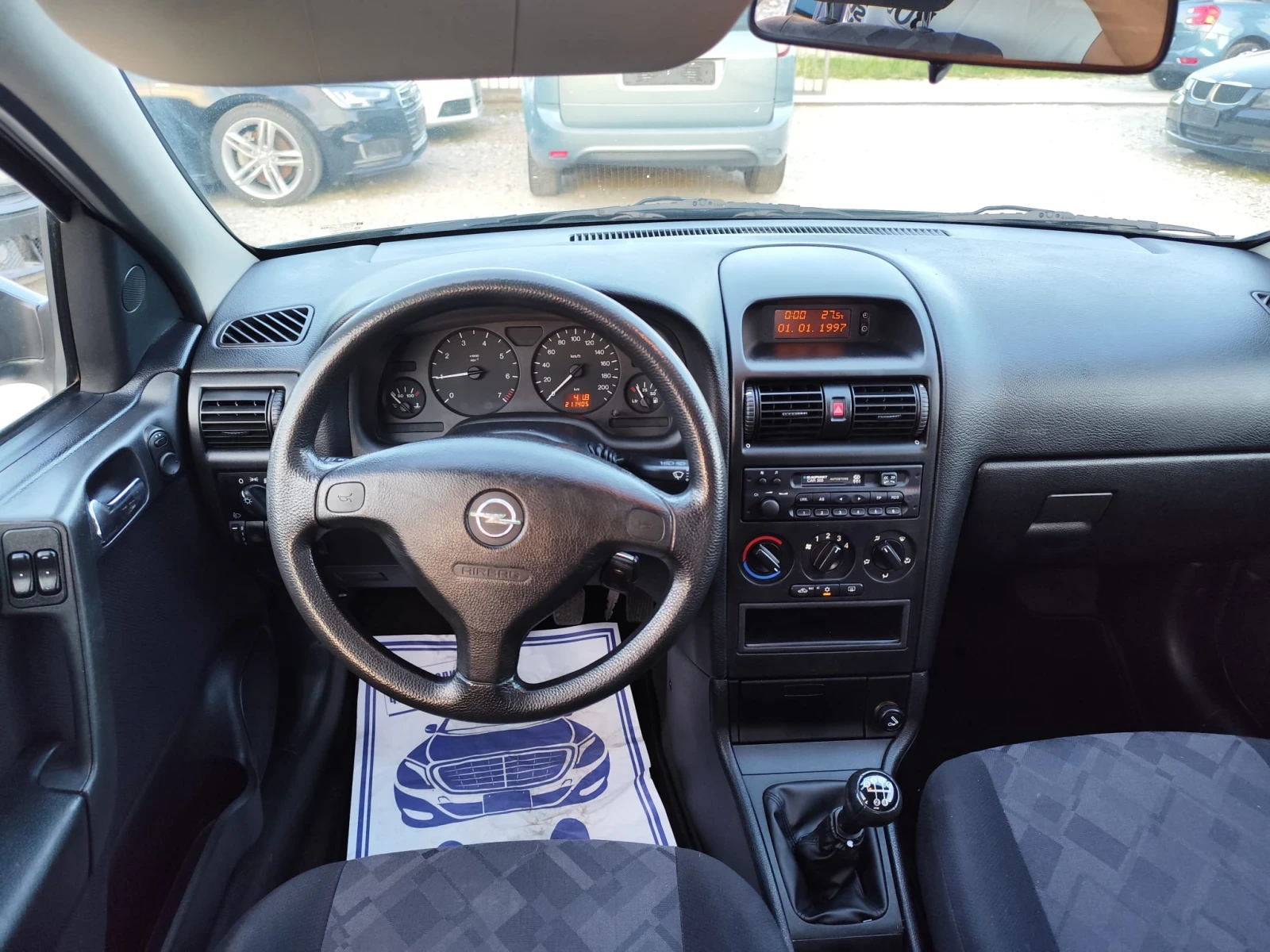 Opel Astra 1.6 бензин моно инжекция!!!, снимка 11 - Автомобили и джипове - 54963205