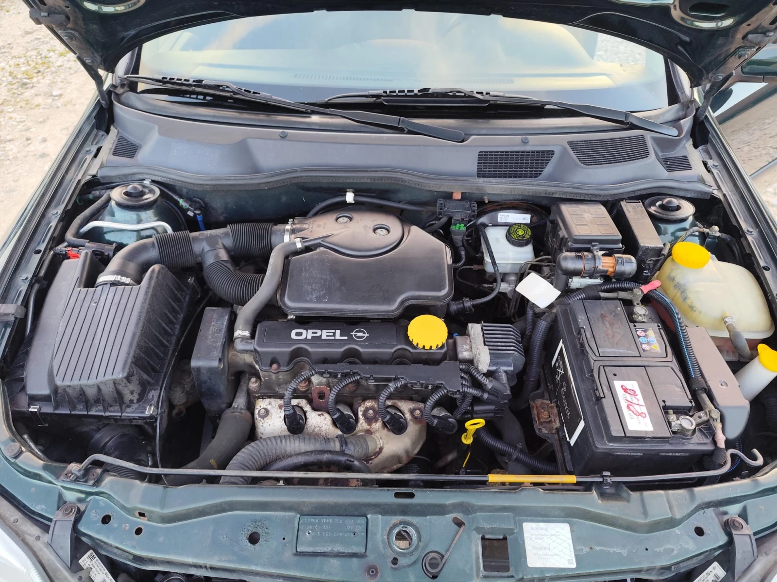 Opel Astra 1.6 бензин моно инжекция!!!, снимка 14 - Автомобили и джипове - 54963205