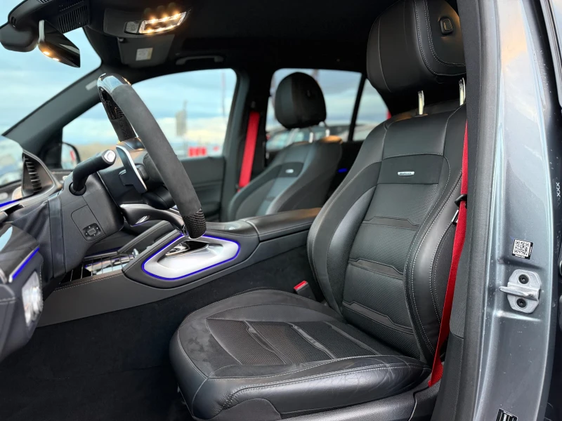 Mercedes-Benz GLE 63 S AMG * 22"* PANO* BURM* 360* HUD* CARBON* DISTR* , снимка 8 - Автомобили и джипове - 52482652