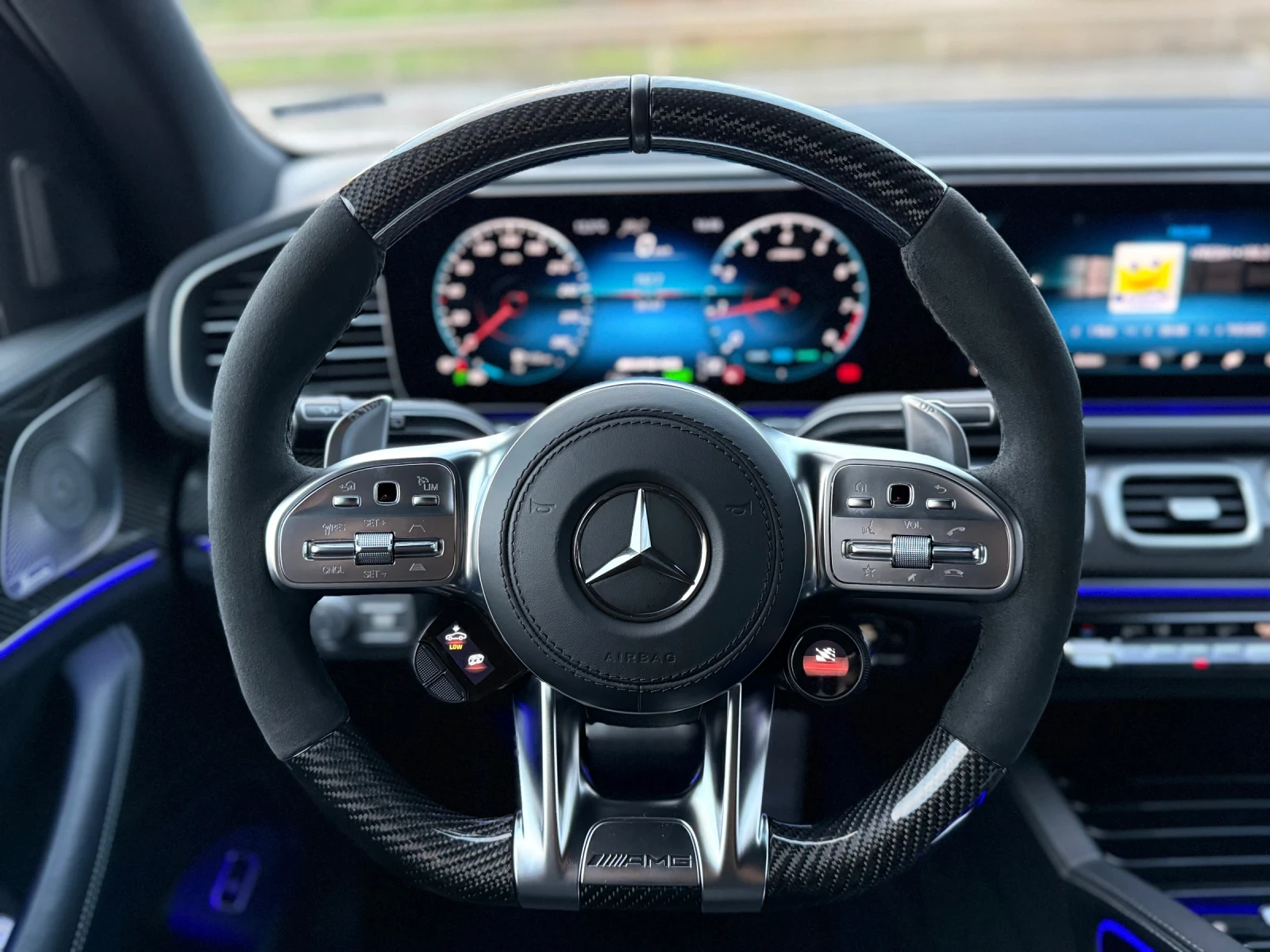 Mercedes-Benz GLE 63 S AMG * 22"* PANO* BURM* 360* HUD* CARBON* DISTR*  | Mobile.bg   12