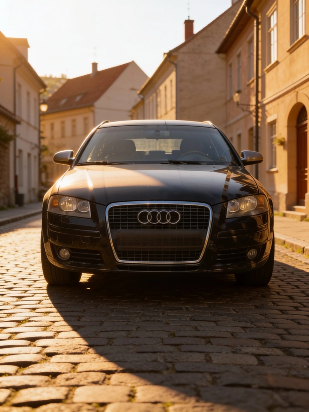 Audi A3 8P 20TDI на части черна на цвят Колата се продава само на части