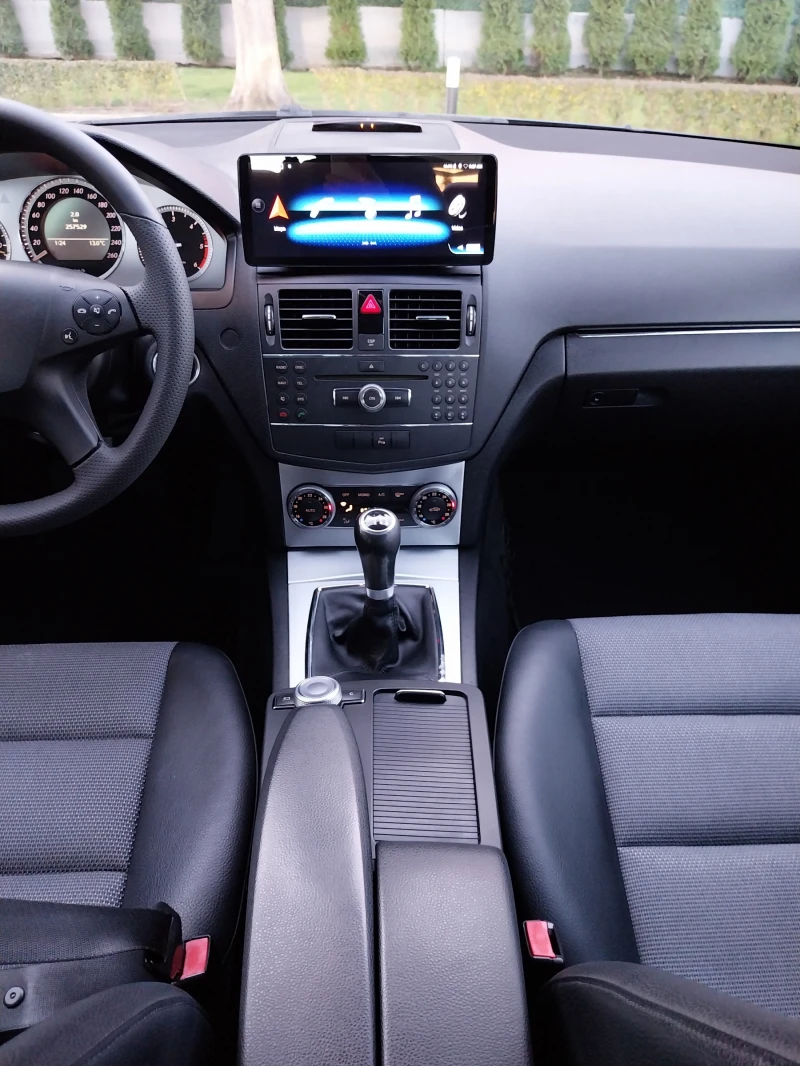 Mercedes-Benz C 200 2.2-CDI/ NAVI+ Xeno/Avantgard-ОМ646, снимка 13 - Автомобили и джипове - 52850466